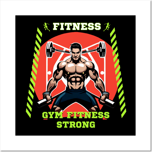 Gym Fitnes Wall Art by sweetvision